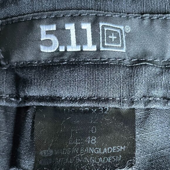 5.11 Tactical Taclite Pro Ripstop Pants 74273-019 Black Mens Size 32 x 32 - Picture 3 of 13
